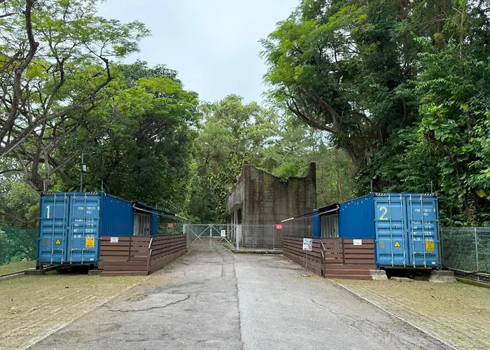 Shipping Container At Haw Par Villa Googlemap Address 27 Zehnder Road Taxi And Cars Can Only Enter Via Zehnder RoadVilla